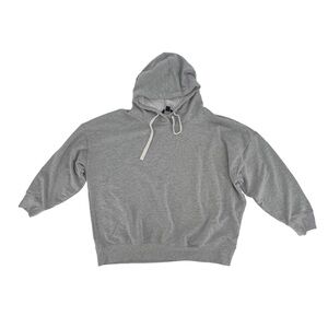 Buffalo David Bitton Gray Fleece Lined Hoodie Sweatshirt Size XXL Women’s